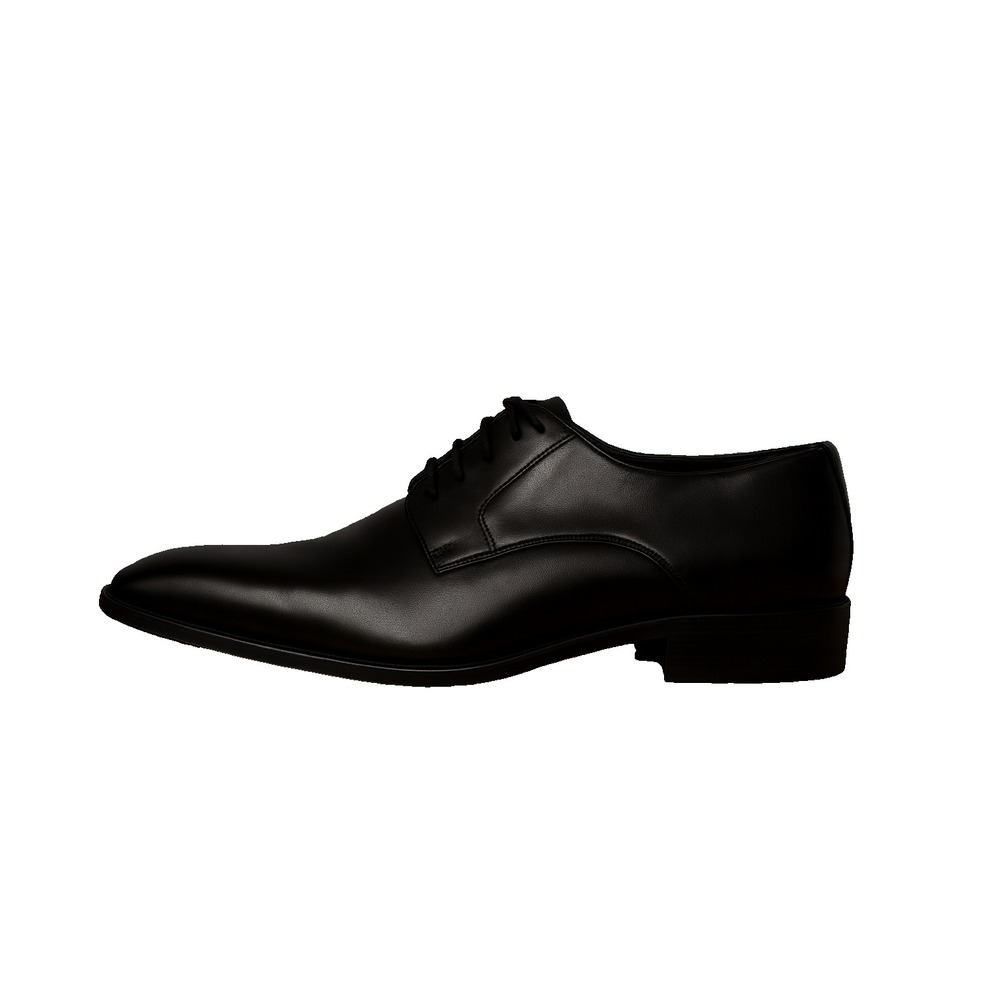 CALVIN KLEIN Earl Dress Shoes Black Leather Lace-Up Men's Size 12 Formal